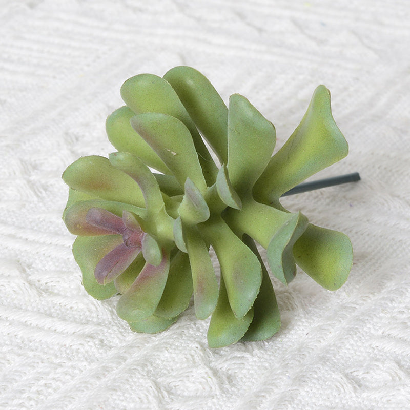 Realistic Artificial Succulents Fake Lotus Plants Indoor Creative Decor