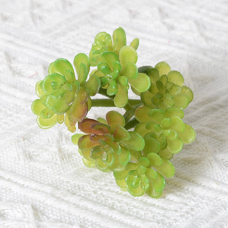 Realistic Artificial Faux Succulents Plants Premium Crafting DIY Greenery Decor