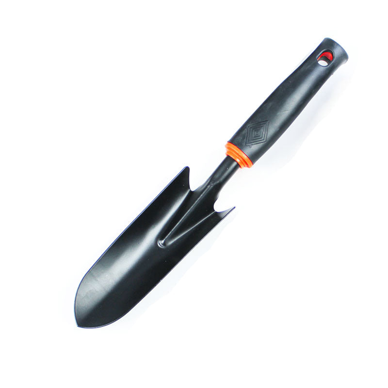 Black Rubber Handle Slim Trowel