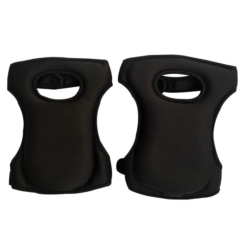 Black Memory Foam Knee Pads