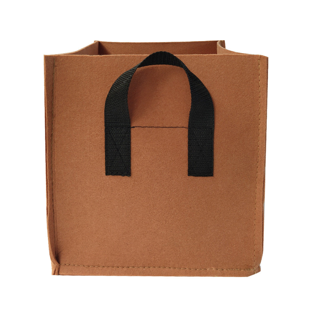 Fleece Grow Bags, Brown