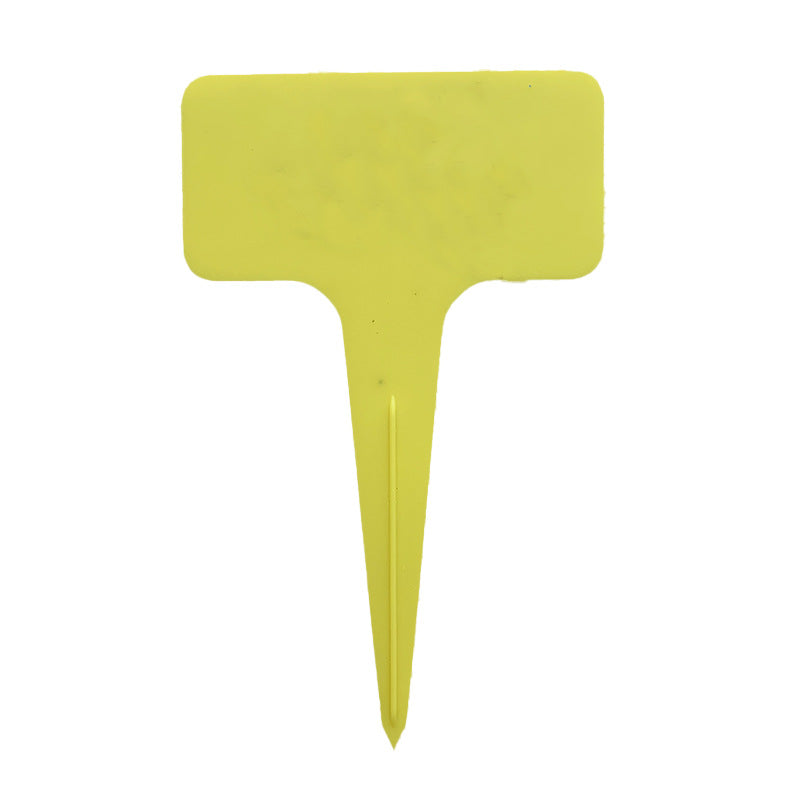 Plastic Plant Markers 100Pcs Pack, Yellow