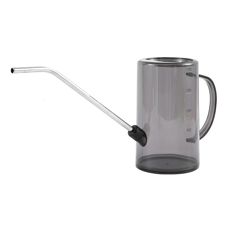 Grey Plastic Watering Can 1L