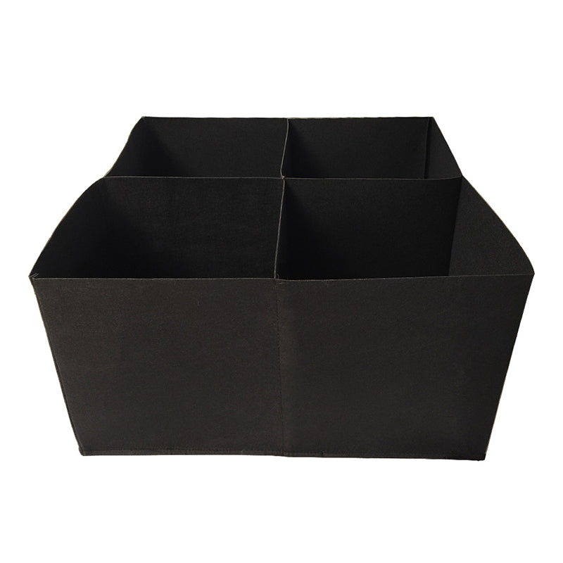 Black Fleece Grow Bags, 4-Grids