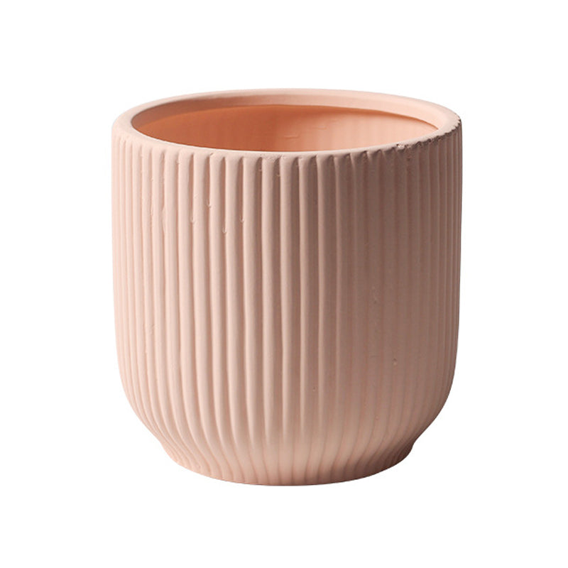 Pink Vibes Fold Round Plant Pots Indoor Flowerpots Planters