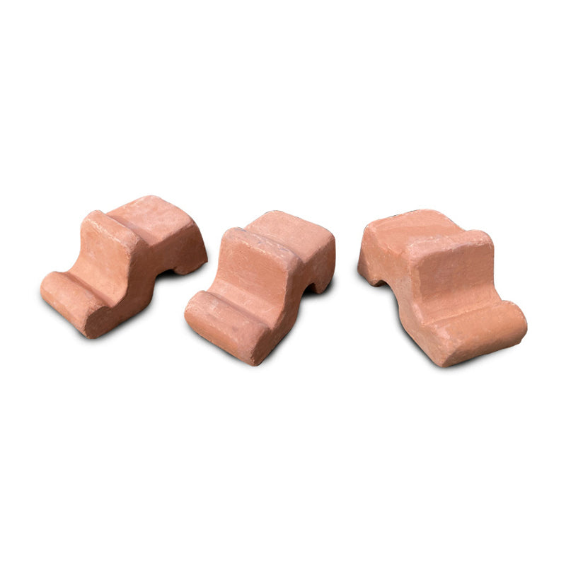 Pack of 3 Terracotta Pot Feet