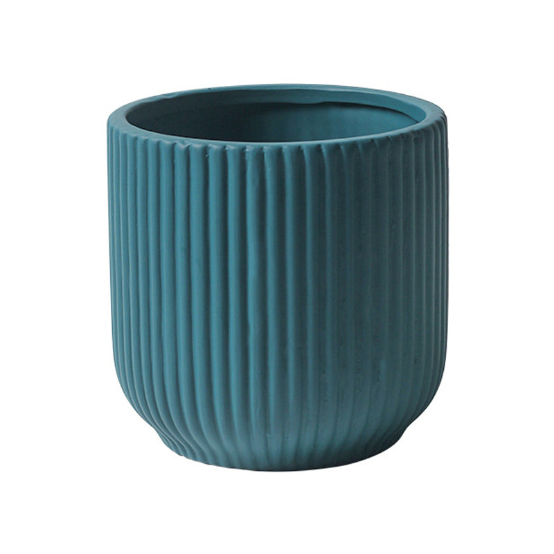 Blue Green Vibes Fold Round Plant Pots Indoor Flowerpots Planters