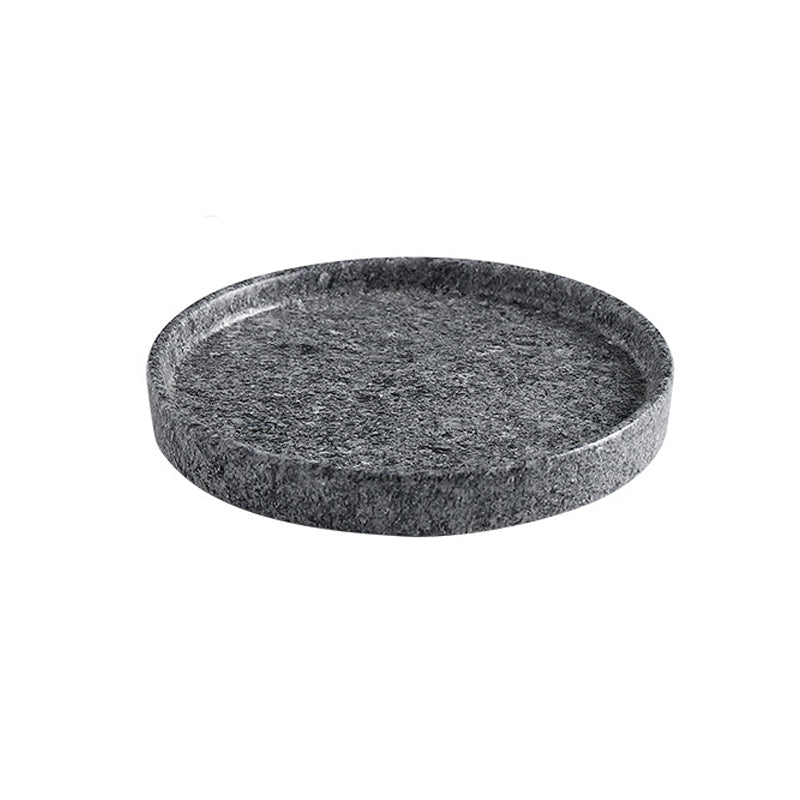 Stone Texture Pot Saucer Round