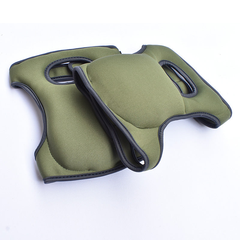 Green Memory Foam Knee Pads