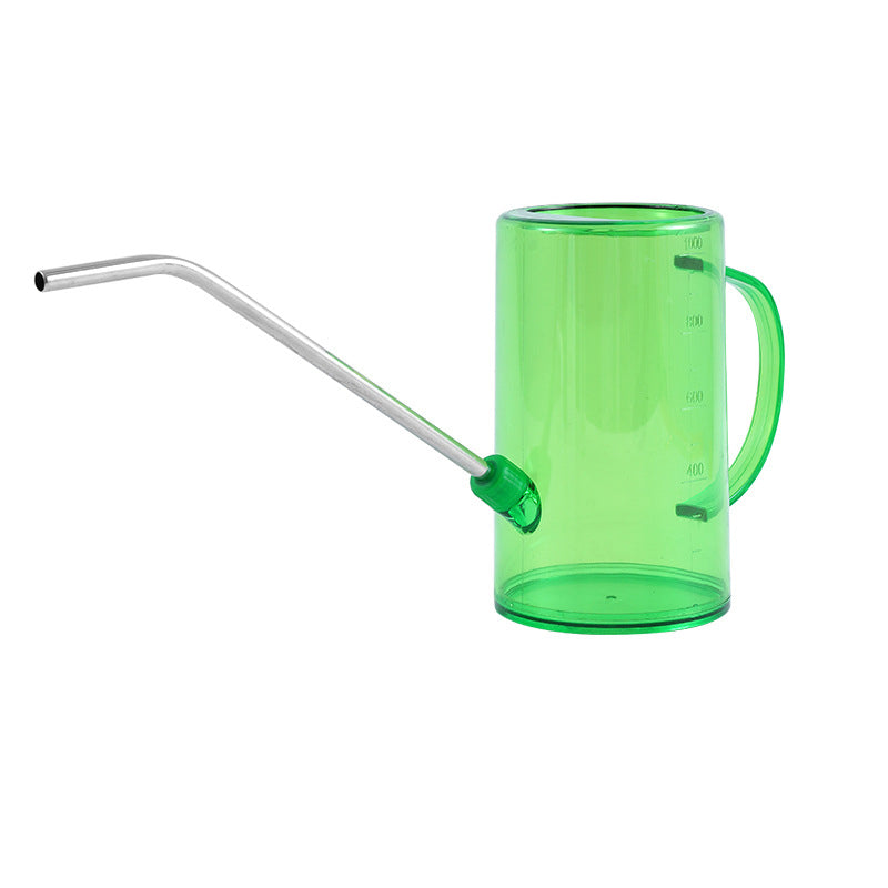 Green Plastic Watering Can 1L