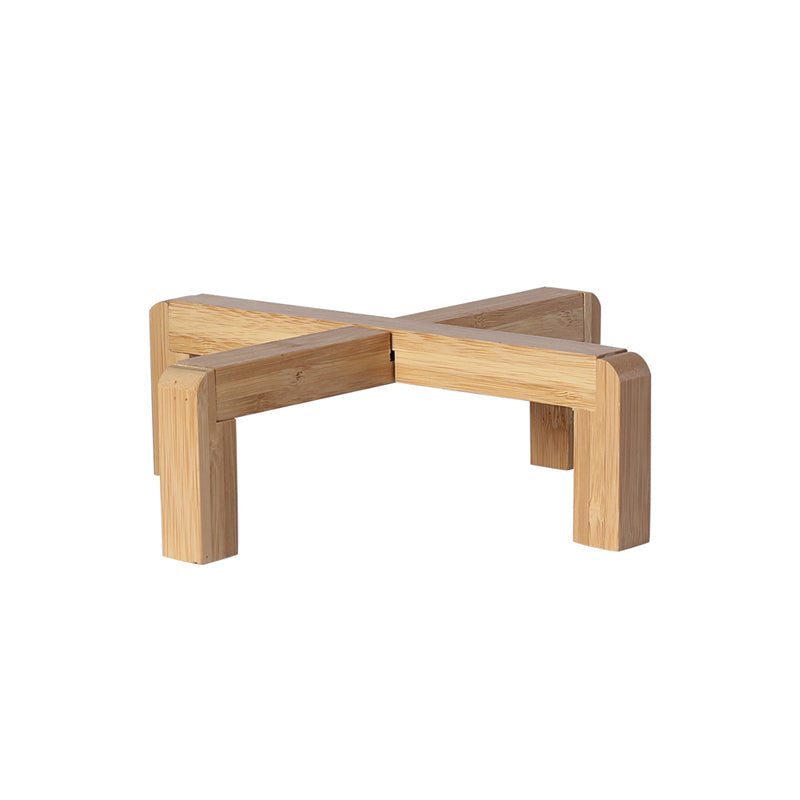 Wooden Plant Stand Square Legs