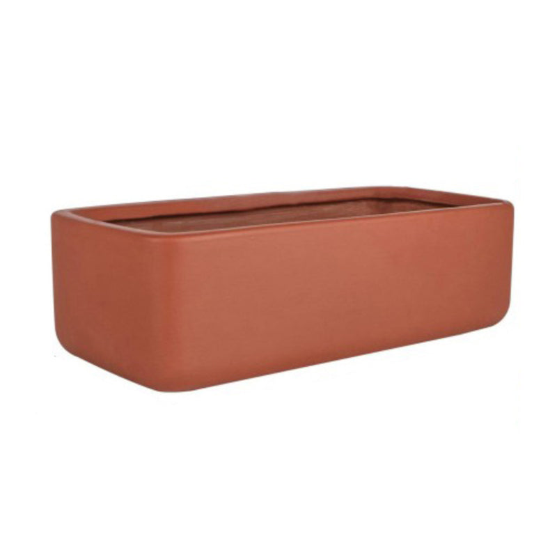 Red Terracotta Rectangular Plant Pots Flowerpots