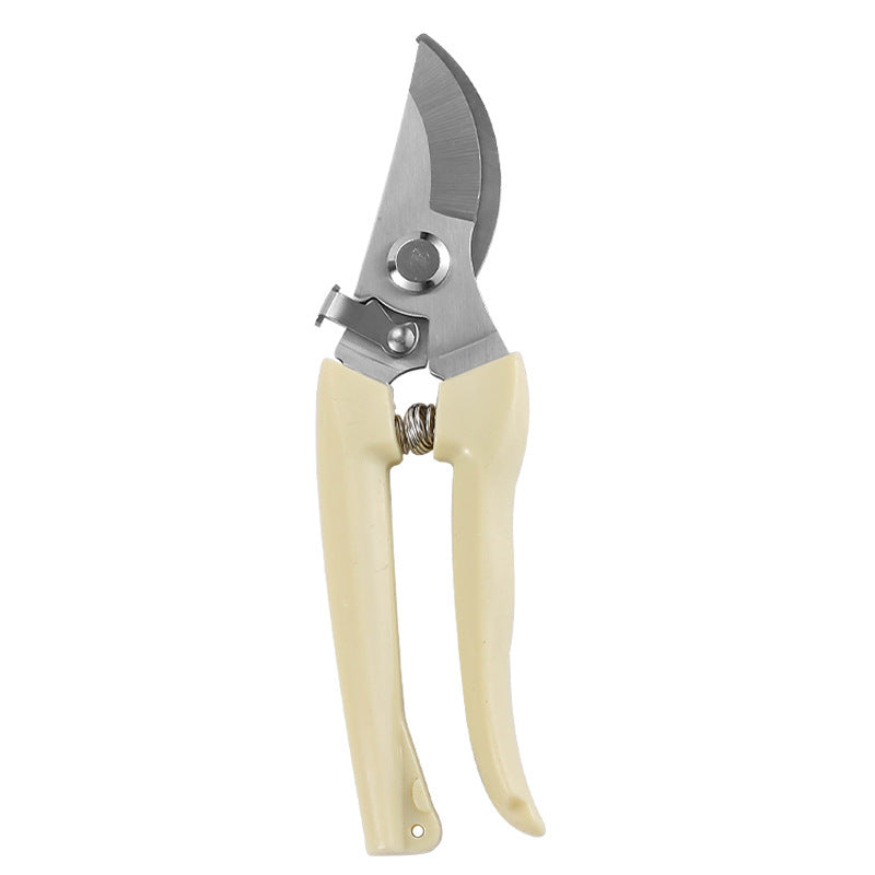 Cream Handle Bypass Secateurs