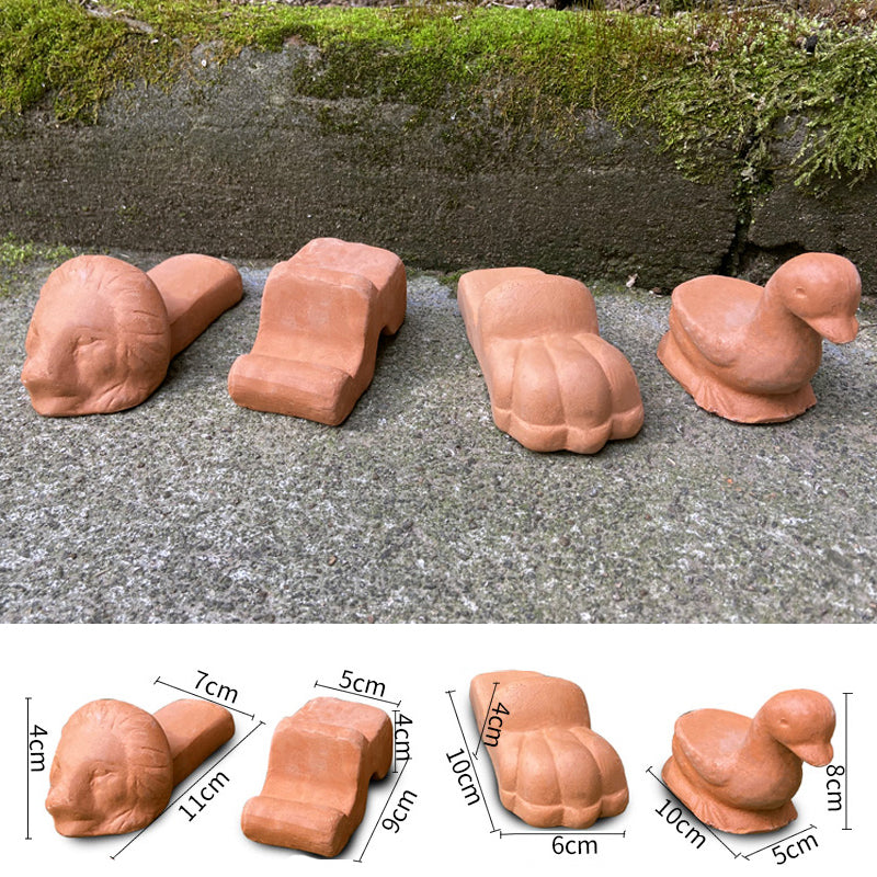 Pack of 3 Terracotta Pot Feet Foot