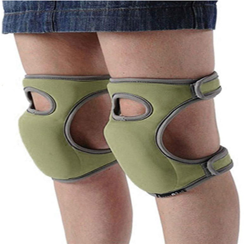 Green Memory Foam Knee Pads