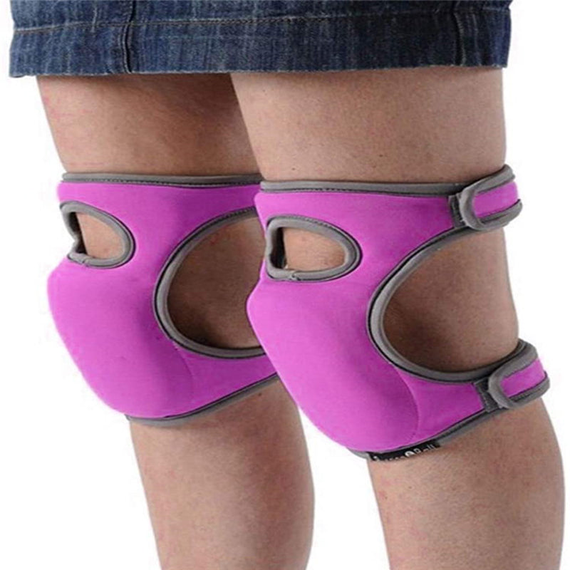 Purple Memory Foam Knee Pads