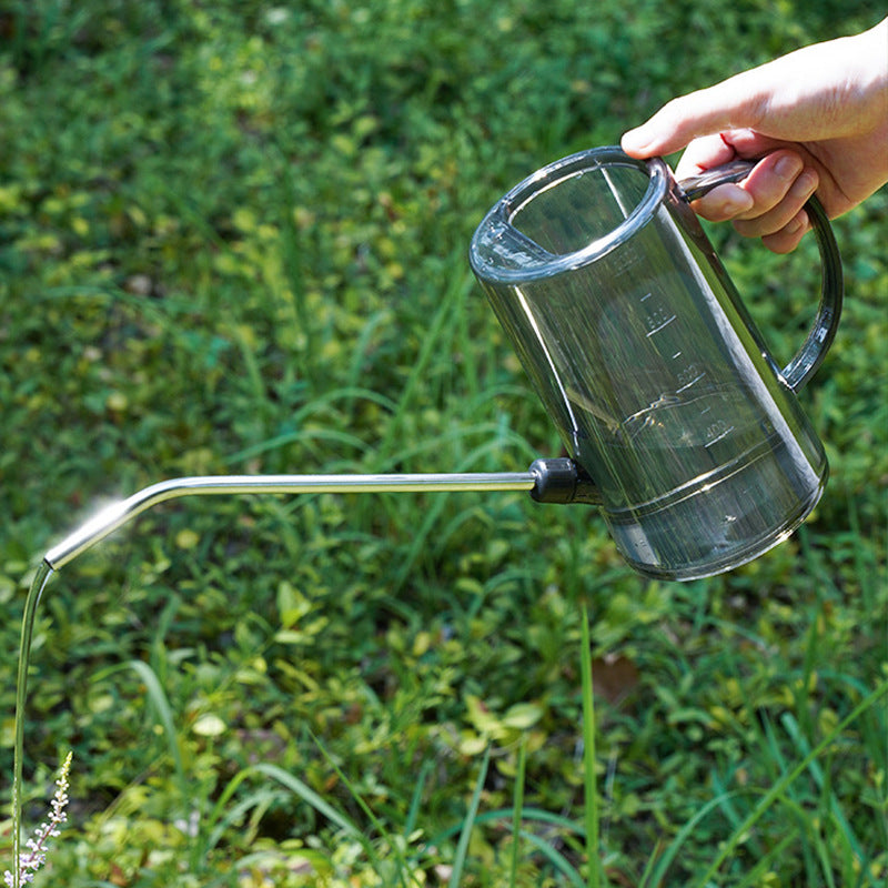 Green Plastic Watering Can 1L